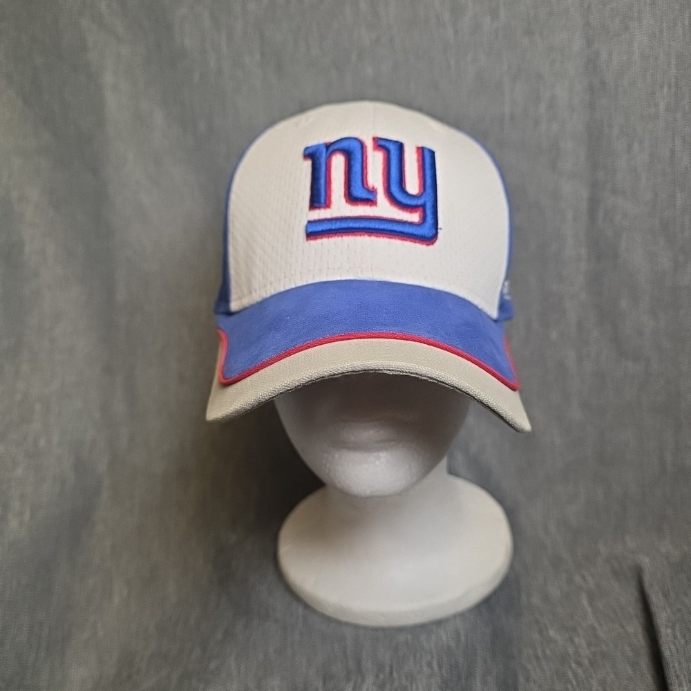 Vintage‎ Reebok NFL New York Giants Adjustable Hat Cap Y2K 90's Strap Back...